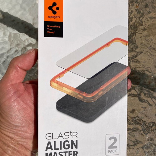 iPhone 14 Pro Max Spigen Full Face Tempered Glass new