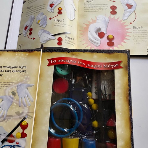 The Book of the Little Magician used, magic tricks for kids