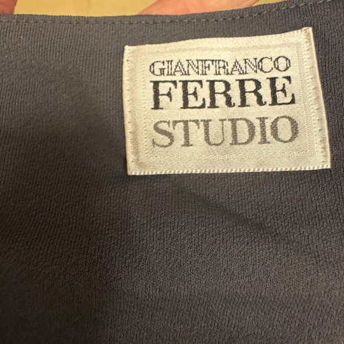 Maxi dress Gianfranco Ferre Studio vintage like new, gray