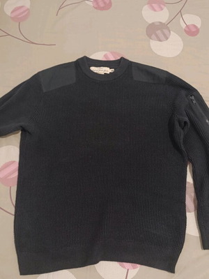 Πλεκτή μπλούζα H&M σαν καινούρια, μπλε, μέγεθος S/M