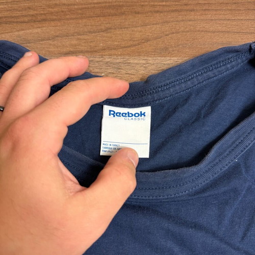 Reebok Classic blue shirt size XL like new
