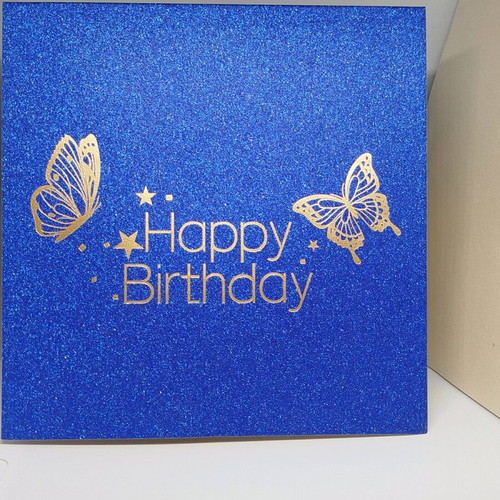 3D birthday card new with envelope