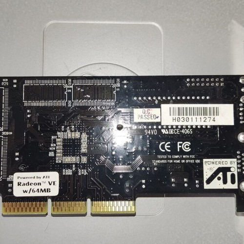 ATI Radeon VE 64MB AGP used