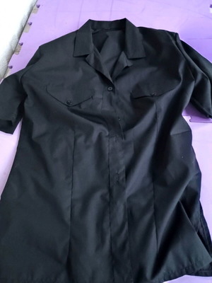 Women’s short-sleeve shirt NoM like new, black, size M