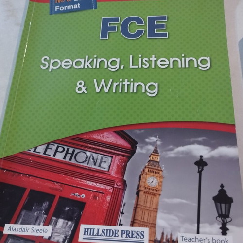 FCE Speaking, Listening & Writing Books and Audio CDs like new