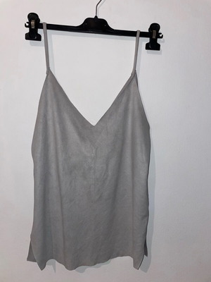 Allure gray camisole top new size L