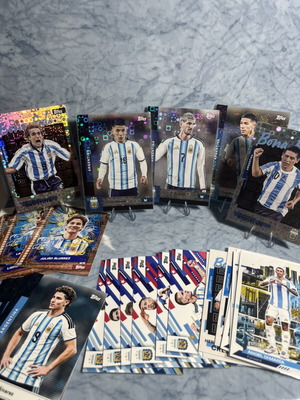 Topps Argentina Team set, 33 cards with inserts