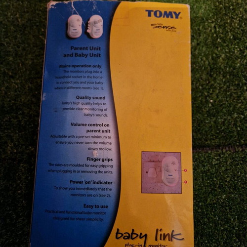 Tomy Baby Link wireless baby monitor new for all uses
