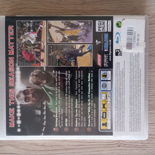 Nba2k9 PlayStation 3 used with minor scratches