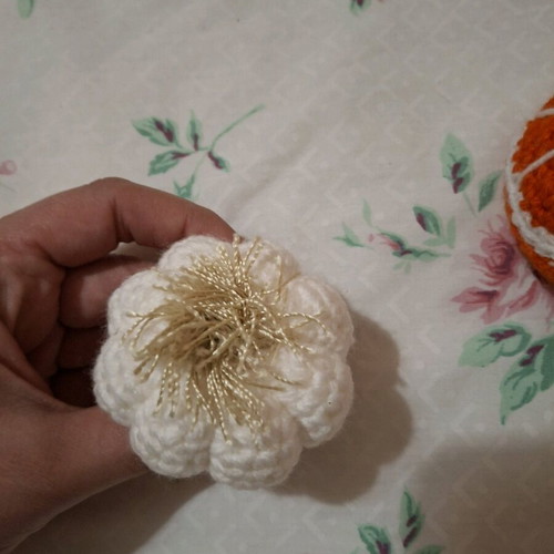 Handmade knitted fruits like new, set of 10 pieces