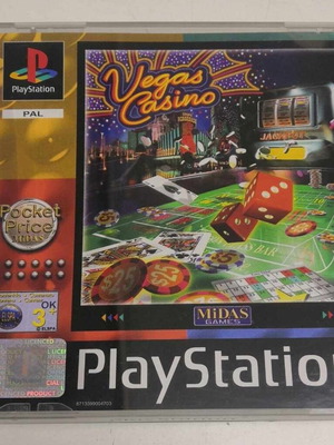 Vegas Casino PlayStation 1 употребявана, пъзел игра