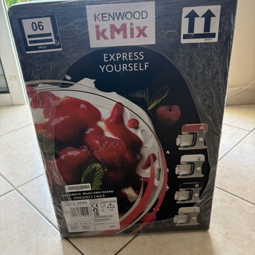 Kenwood kMix KMX750RD κουζινομηχανή 1000W 5Lt καινούργια