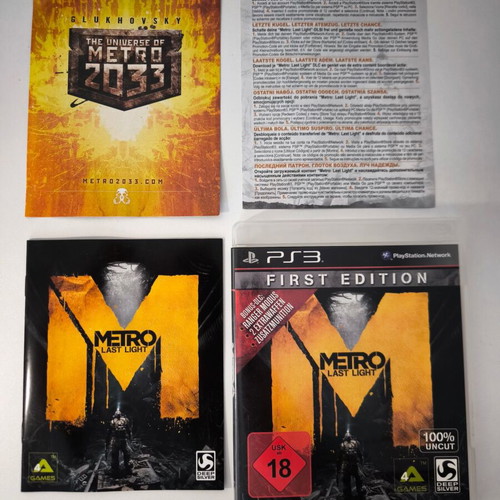 Metro: Last Light First Edition PS3 game