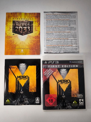 Metro: Last Light First Edition PS3 game