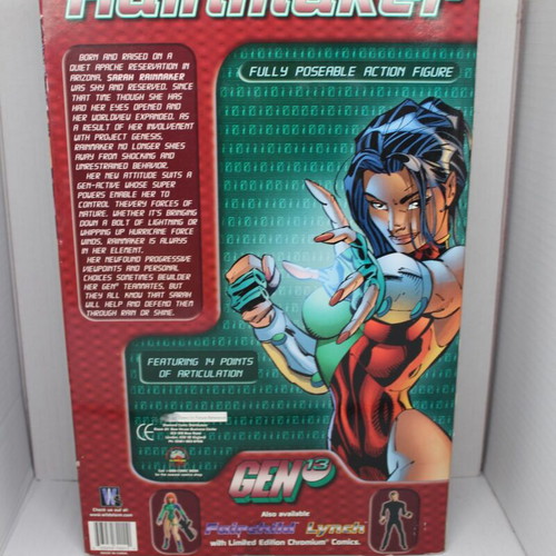Gen 13 Rainmaker 12" Poseable Figure 1999 Like New