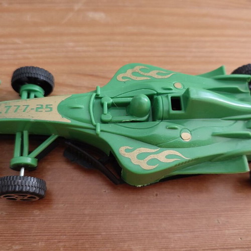 Formula 1 toy cars used, set of 4 plastic racing cars