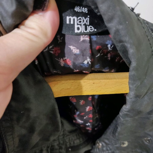 Women's biker jacket XL 46/48 used, black