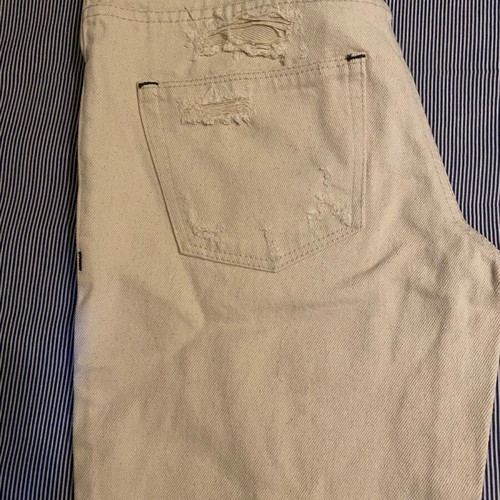Zini denim pants like new, beige, size S