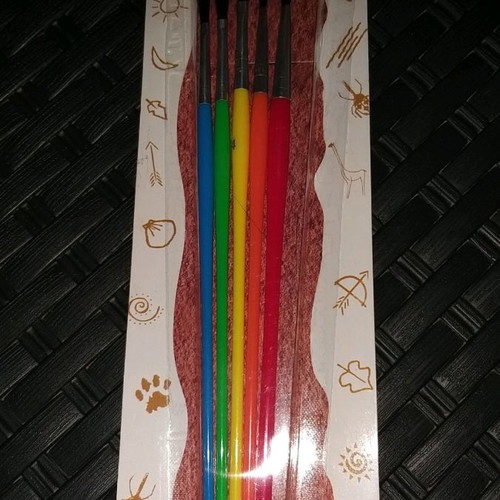Pack of 5 artist brushes new