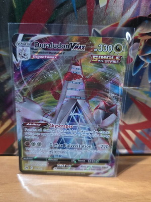 Duraladon VMAX Crown Zenith Full Art Ultra Rare Pokemon Card used