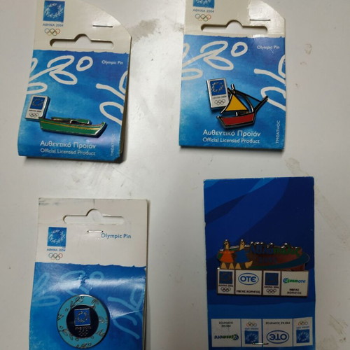 Olympic Games 2004 pins new