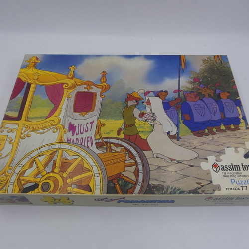Assim Toys Puzzle 77 Pieces used Walt Disney Romantic