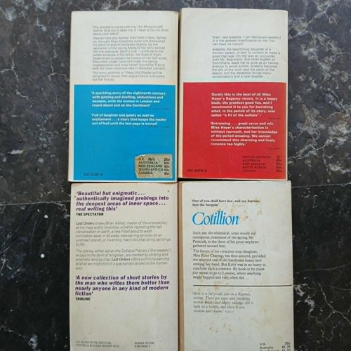 Collectible pack of 4 used BIPER books in English