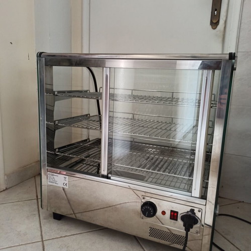 Fresh Profi heated display case like new, 3 shelves, 67x58x67 cm