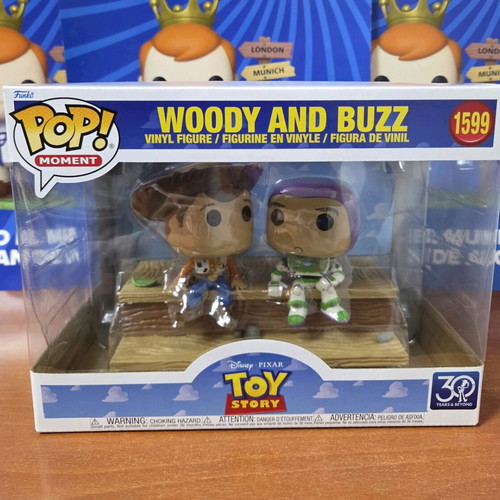 Funko Pop Disney Moments 1599 Toy Story Woody and Buzz new figure
