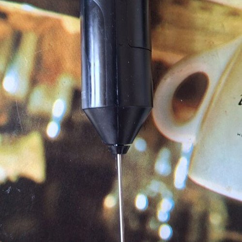 Latte mixer, battery operated
