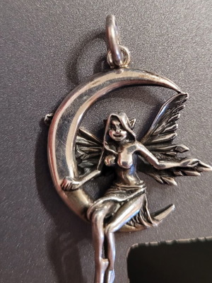 Gothic pendant 826 silver used
