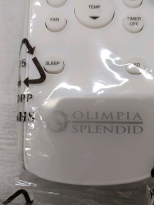 Olimpia Splendid remote control new, genuine