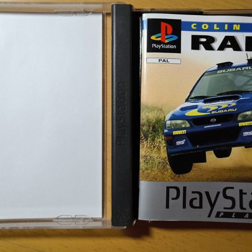 Colin McRae Rally PlayStation (PS1) Platinum Edition mint CIB