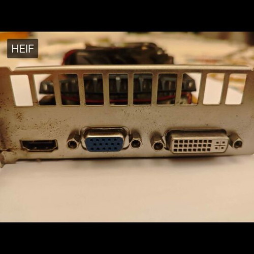 NVIDIA GeForce GT 630 graphics card used, fully functional