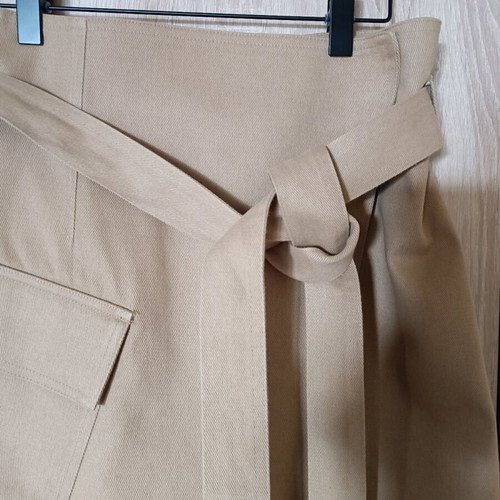 H&M wrap cargo skirt like new, beige, size 38