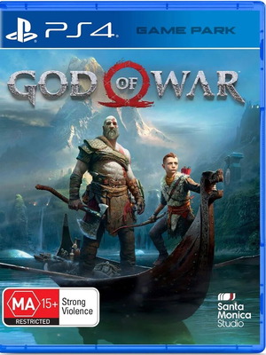 God of War PlayStation 4 game like new, Greek language