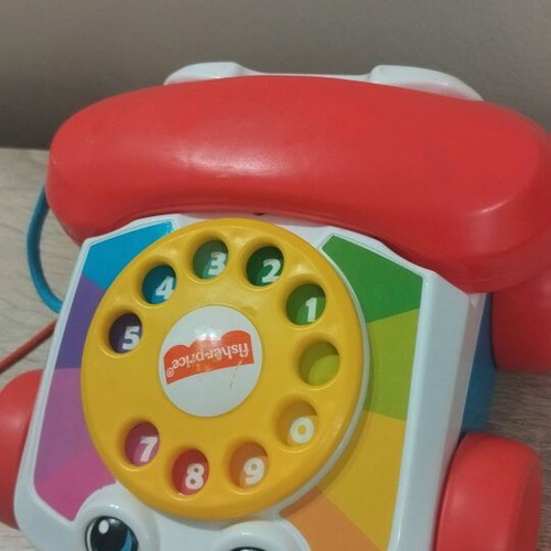 Fisher Price Συρόμενο Τηλέφωνο σαν καινούργιο