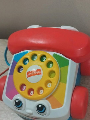 Fisher Price Συρόμενο Τηλέφωνο σαν καινούργιο