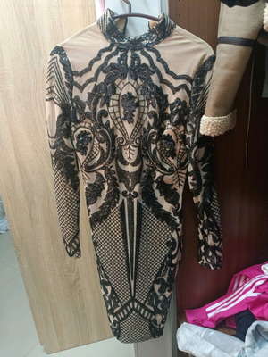Dress with sequins new, size XS