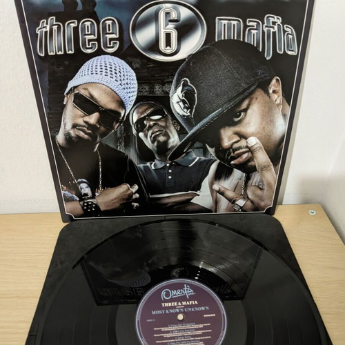 Three 6 Mafia Most Known Unknown 2xLP used, hip-hop