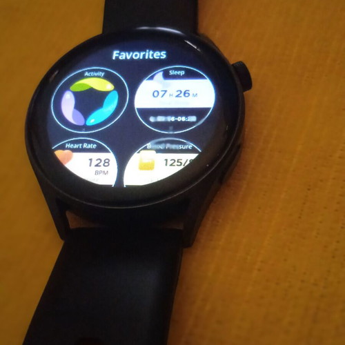 Alfa Care Kepler S25 Aluminium Smartwatch with Heart Rate Monitor like new, black