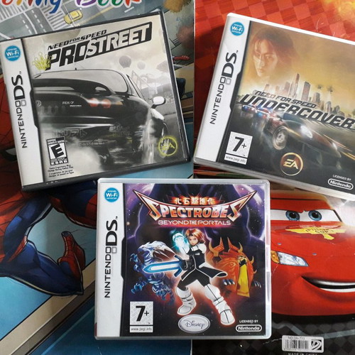 DS 3 boxed games used, pack with Pro Street, Spectrobe, Need for Speed