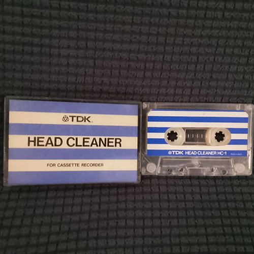 TDK Head Cleaner HC-1 tape audio like new 1990