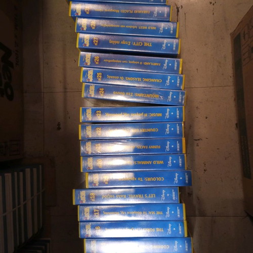 Magic English VHS learning English tapes, pack of 30, new