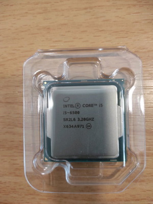 Intel Core i5-6500 με εργοστασιακή ψύκτρα σαν καινούργιο