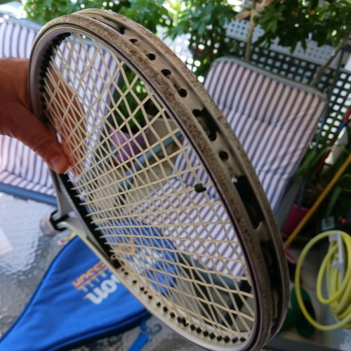 Wilson Rally tennis racket used in fair condition
