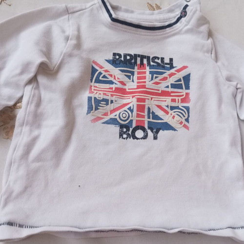 Baby long sleeve shirt for 6 months