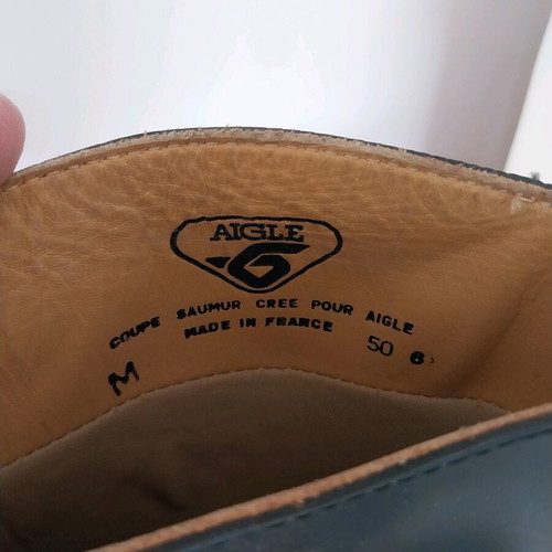 Aigle Coupe Saumur M50 Handmade Riding Boots new, size 37