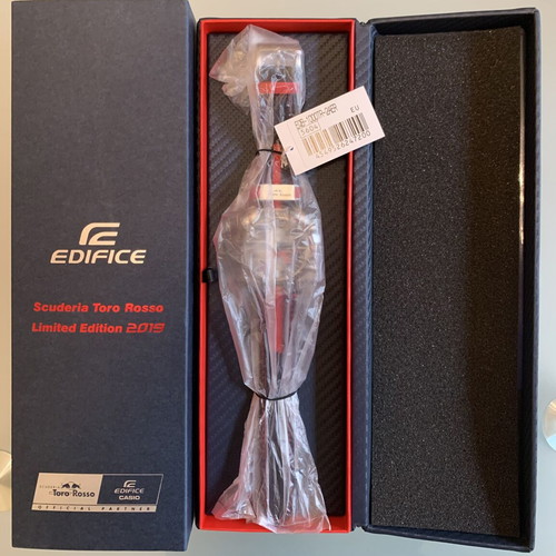 Casio Edifice Scuderia Toro Rosso 2019 Limited Edition new