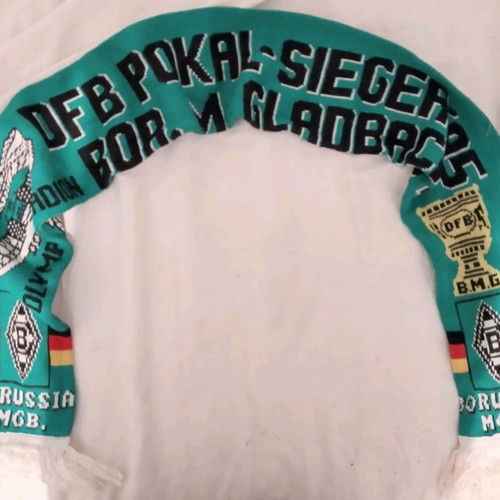 Collectible Borussia Mönchengladbach scarf German Cup winner 1995 used